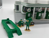 MTH 30-9101 Operating Sinclair Gas Station Building O Scale Used Damaged Box