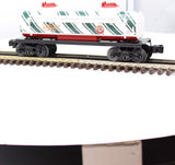 Lionel 6-29637 Candy Cane Two-Dome Tank Car O SCALE Like New