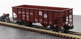 Weaver 707067 Pennsylvania Railroad 2 Bay Ribbed Coal Hopper Car Like New