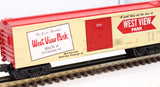 MTH Railking 30-74093 West View Park RailKing Box Car O SCALE Like New