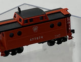 Bowser 7793 Pennsylvania PRR Orange caboose N SCALE Used Excellent