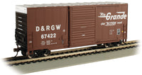 Bachmann 18204 RIO GRANDE DRGW - HI-CUBE BOX CAR HO SCALE NEW