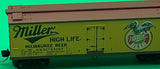 Micro-Trains 49410 Miller High Life beer 40' double sheathed wood reefer N SCALE Like New