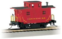 Bachmann 18445 OLD-TIME BOBBER CABOOSE - CASS SCENIC R.R. HO SCALE NEW