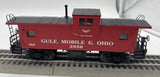 Lionel 6-19721 Gulf Mobile & Ohio GMO Extended Vision Caboose 2956 O SCALE Like New