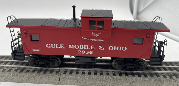 Lionel 6-19721 Gulf Mobile & Ohio GMO Extended Vision Caboose 2956 O SCALE Like New