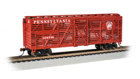 Bachmann 18515 40' STOCK CAR - PENNSYLVANIA RAILROAD #128781 HO SCALE NEW