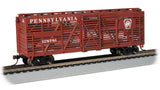 Bachmann 18515 40' STOCK CAR - PENNSYLVANIA RAILROAD #128781 HO SCALE NEW