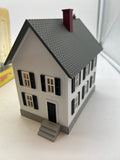 MTH Railking 30-90338 Light Blue & White Row House 1 O SCALE Used Excellent Damaged Box