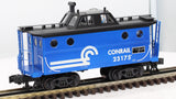 K-Line K615-1411 K-Line CONRAIL N5C Scale Smoking Caboose Mainline #23175 O Scale Like New