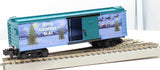 Gilbert 6-48368 AMERICAN FLYER Christmas Boxcar S Scale Like New