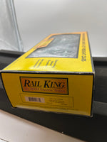 MTH Railking 30-7682 New York Central Auto Carrier Flat Car - NYC w/ Ertlr(4) '49 Mercurys #MDAX 325. O SCALE NEW