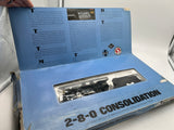 Bachmann 41-532-10 Set of 2 Locomotives-- Reading 2-8-0 Consolidation & ATSF switcher HO SCALE Like New Damaged Box