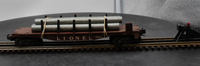 Lionel Postwar 6511 Pipe Car O SCALE Used Damaged Box as is