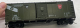 47135PRR PENNSYLVANIA RAILROAD PRR GREEN NO DAMAGE BOXCAR HO SCALE  Used Excellent No Box