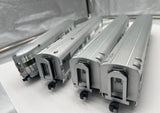 Lionel 6-29144 SANTA FE El Capitan 18" Aluminum Passenger Car 4 Pack O Scale Like New