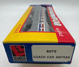 LIFE-LIKE TRAINS Life-Like 8079 COACH CAR AMTRAK HO SCALE (SILVER LODGE) ROAD #9451 NEW
