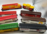 Lionel 6-8160set BURGER KING GP-20 Diesel Locomotive with 7 Fast Food Cars 1980s Train Set O SCALE Used Excellent No Box