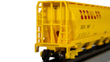 Bachmann 19104 CANADIAN 4 BAY CYLINDRICAL GRAIN HOPPER - SCOULAR #1687 H HO SCALE NEW