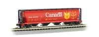 Bachmann 19181 CANADA GRAIN - 4 BAY CYLINDRICAL GRAIN HOPPER N SCALE NEW