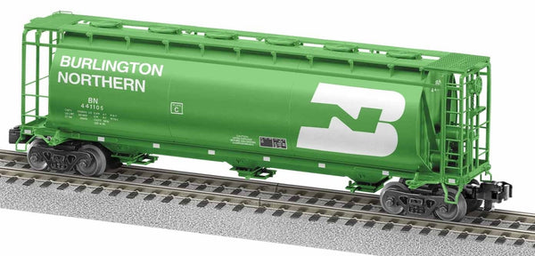 Lionel 1919342 BURLINGTON NORTHERN CYLINDRICAL HOPPER #441105 S SCALE AMERICAN FLYER NEW