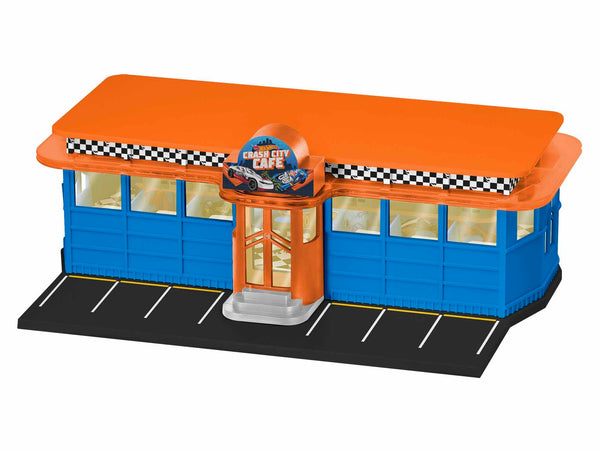 Lionel 1929080 HOT WHEELS CRASH CITY CAFE O SCALE Like New