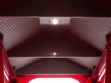 Lionel 1929090 LIGHTED CHRISTMAS HALF-COVERED BRIDGE O SCALE Like New
