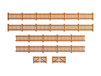 Lionel 1930160 BROWN PICKET FENCE O SCALE NEW