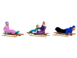 Lionel 1930210 SLED KIDS 3-PACK Figures O SCALE NEW