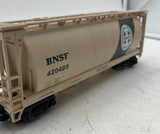 MTH Premier 20-97460 BNSF 3-Bay Cylindrical Hopper Car O SCALE Used Excellent