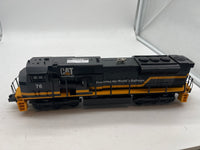 MTH Railking 30-4053-1 Caterpillar SD90 Diesel Locomotive w. Proto-Sound 2.0 O SCALE Like New No Box