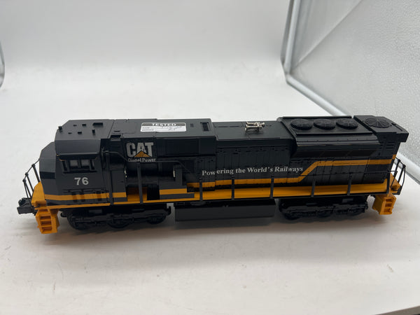 MTH Railking 30-4053-1 Caterpillar SD90 Diesel Locomotive w. Proto-Sound 2.0 O SCALE Like New No Box