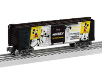 Lionel 1938010 DISNEY MICKEY CELEBRATION THE TRUE ORIGINAL BOXCAR O SCALE NEW