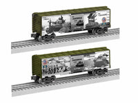 Lionel 1938220 WWII SHERMAN TANK BOXCAR O SCALE NEW
