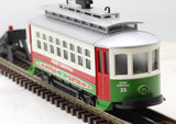 MTH Railking 30-5146 Christmas Bump-n-Go Trolley O SCALE Like New