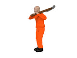 Lionel 1957180 Prison Figure Orange Jump Suits HO Scale NEW