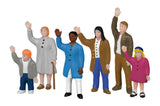Lionel 1957190 People Waving Figures HO SCALE NEW