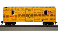 Bachmann 19701 40' ANIMATED STOCK CAR - UNION PACIFIC WITH HORSES HO SCALE NEW