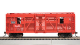 Bachmann 19712 40' ANIMATED STOCK CAR - FRISCO #47667 WITH CATTLE H HO SCALE NEW