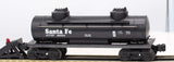 Lionel 6-16104 ATCHISON TOPEKA SANTA FE 2-DOME TANK CAR Mainline O Scale Like New