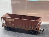Walthers 932-50101, 50103 Set of 2 Norfolk Southern NS Greenville 100T 2 bay hoppers N SCALE WEATHERED AS IS Like New