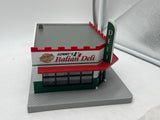 MTH Railking 30-90449 Sonny's Italian Deli Single Story Corner Store O SCALE Like New