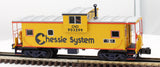 Atlas 6607-2 Chessie Sys. Caboose, Extened Vision O SCALE Like New