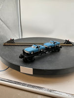 MTH Railking 30-7634 Featuring (2) Flatcar w/ Ertl 1969 Camaros O SCALE NEW
