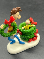 Dept 56 #4032212 The Grinch "Who is in the wreath" Rare limited Like New