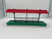 Lionel 6-2256 passenger station platform 1975 TCA O SCALE Used Excellent