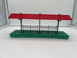 Lionel 6-2256 passenger station platform 1975 TCA O SCALE Used Excellent