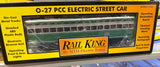 MTH Railking 30-2544-1 Brooklyn PCC Electric Street Car #1001 Proto-Sound 2.0 BCR INSTALLED  O SCALE Like New