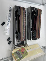 K-Line k-4580C PRR Fleet of Modernism Streamliners Baggage/Observation 2-Pac O SCALE Like New