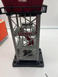 Lionel 6-2318 #192 control tower Red- MPC era? O SCALE Used AS IS Damaged Box